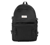 XYNM Zaino da Viaggio di Grande capacità per Borsa Laptop Impermeabile Studenti E Studentesse-Nero