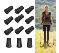 Xynovate 12 Pezzi Gommini per Bastoncini Nordic Walking Universale, Accessori per Bastoncini da Trekking Professionali Tappi, Multiuso, Montagna, Nordic Walking, Sci Alpinismo