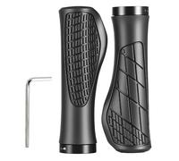 Xynovate Impugnature per Biciclette, Manopole Bicicletta Ergonomiche, Antiscivolo Manopole Gomma Manopole Manubrio Bicicletta Universale per MTB Mountain Downhill Foldable Urban Bicycles Scooter