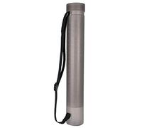 Xyntor Art Storage Tube | Telescopic Drawing Tube for Posters/Maps/Documents | Protective Plastic Art Supplies | 22.2-34.4 Inch Expandable Travel Case (Dark Gray)