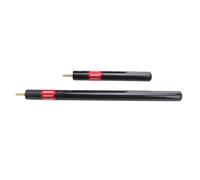 Xyntor Billiard Cue Extender | 17 inch & 9 inch Carbon Fiber Telescopic Extension | Enhanced Balance for JP Cue/Snooker/Pool Accessories | 2PCS Aluminum Alloy Stick
