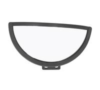 Xyntor Forklift Rearview Mirror | Convex ABS & Glass Security Mirror for Blind Spot Elimination/Warehouse/Loading Dock | Adjustable Wide View Range, Universal Fit