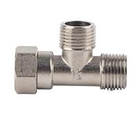 Xyntor G1 / 2 Stainless Steel Tee Connector | Male/Female Thread Water Pipe Joint | High Strength Tee Adapter for Tubular Drainage/Plumbing/DIY