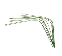 Xyntor Garden Stakes 12Pcs | Flexible Plant Support Stakes for Tomatoes/Cucumbers/Climbing Plants | DIY Bendable Garden Stakes with 1M Length & 3.2mm Diameter | Reusable Plant Stakes