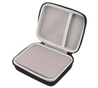 Xyntor Guitar Pick Holder Case | EVA Storage Bag for Picks/Capo/Strings | Holds 40 + Picks, Mesh Pockets for Tuner & Strap (Nera)