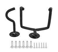 Xyntor Guitar Wall Mount Hanger | Sturdy Metal Hook for Guitar/Bass/Banjo | Secure Storage & Display for Music Studio/Home