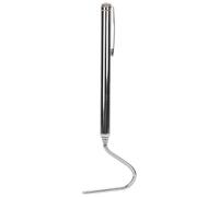 Xyntor Retractable Snake Hook | Stainless Steel Extending Snake Hook for Safe Handling/Catching/Moving | Duckbill Hook Head Guards Skin | 27 Inch Telescopic Rod