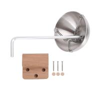 Xyntor Sauna Aromatherapy Bowl | Stainless Steel Essential Oil Diffuser Cup Holder for Sauna/Spa/Steam Room | 12cm Semi - Circular Design, Heatproof & Rustproof