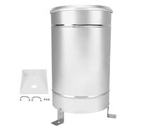 Xyntor Tipping Bucket Rain Measuring Instrument | 0.2mm Resolution Rainfall Detector | Stainless Steel Weather Station Tool for Meteorological/Hydrological/Farming Monitoring
