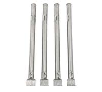Xyntor Tubo bruciatore Universale per Barbecue a Gas, 4 Pezzi |Tubo bruciatore per Barbecue in Acciaio Inossidabile ad Alta Resistenza |Ricambio antiruggine per Riscaldamento