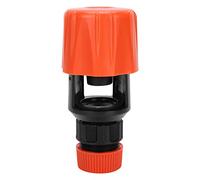 Xyntor Universal Hose Connector | ABS + TPR Leak - Protected Faucet Adapter | Garden Watering Tool for Kitchen/Bathroom/Outdoor Taps | 2 Color Options (Orange)
