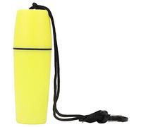 Xyntor Water - Protective Closure Container Bottle | ABS Material for Scuba Diving/Snorkeling/Surfing | Portable Water Container with Belt Hook | 2 Colors, 5 inch Compact Design (Yellow)