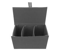 Xyntor Weather Protective Camera Bag for DSLR & Mirrorless Cameras | EVA Material Bump Protective & Particle Protective Lens Case | Detachable Customizable Compartments for Camera / (Grigio scuro)