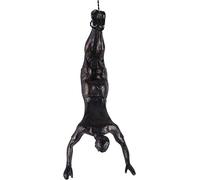 XYQXYQ Scultura Scalatore Moderna Decorativa da Parete, Arte Creativa di Ruggine Maschile per Casa (Bungee Jumping)