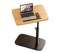 XYRTHSKO Compatibile con tavolo pieghevole bordo for divano, altezza regolabile, scrivania mobile contenitore(Khaki Flip Desktop)