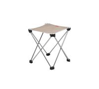 XYRTHSKO Sgabello da campeggio, for escursionismo, viaggi, apertura rapida, pieghevole, in lega di alluminio, leggero, portatile, for picnic e barbecue(Khaki)