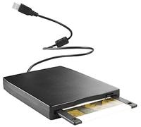 Xystec unità disco floppy: Esterno Unità disco USB, Slimline, compatibile con Windows 11 (USB, esterna, esterno)