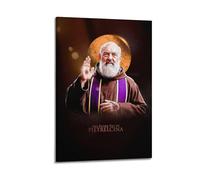 XYSXYCP Stampa artistica da parete su tela, poster cristiano, maestoso, religioso, con gesto, rosario, moderno, decorazione per soggiorno e camera da letto, 20 x 30 cm