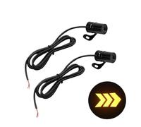 XYSZQJZYP Motorbike indicatore 1 Paio Di Indicatori Di Direzione Gialli PER Motociclette, Indicatori Di Direzione A Proiezione, Frecce, Gesti Delle Mani, Luci Modificate