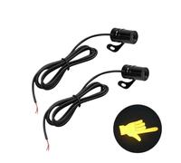 XYSZQJZYP Motorbike indicatore 1 Paio Di Indicatori Di Direzione Gialli PER Motociclette, Indicatori Di Direzione A Proiezione, Frecce, Gesti Delle Mani, Luci Modificate