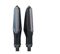 XYSZQJZYP Motorbike indicatore Indicatore Di Direzione PER Moto, Luce Lampeggiante Sequenziale Color Ambra, Universale PER La Maggior Parte Delle Motociclette Con Bullone Da 10 Mm