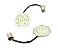 XYSZQJZYP Motorbike indicatore Luce Di Direzione Anteriore E Posteriore PER Moto 1156 1157 Con Lente PER Road King PER Ultra Glide PER Road Glide