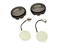 XYSZQJZYP Motorbike indicatore Luce Di Direzione Anteriore E Posteriore PER Moto 1156 1157 Con Lente PER Road King PER Ultra Glide PER Road Glide