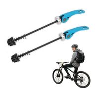 XYTAHDM 2 Pezzi Sganci Rapidi in Lega per Bici, Spiedini Bici in Lega di Alluminio,Bicicletta Mozzo Ruota Spiedini Set, per Bicicletta Mozzo Ruota Anteriore 115mm e Posteriore 150mm