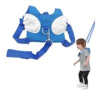 XYTAHDM Zaino per Bambini Antismarrimento, Guinzaglio per Bambini, Imbracatura di Sicurezza Bambini,Pettorina Bambini 1,2M, per Bambino e Bambino Imparare A Camminare(Blu)