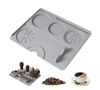 xyuayamz Tamper per caffè, Tappetino Pressino per Pigiatura in Silicone, Tappetino Pressatura Caffe, Supporto per Pressino per caffè Espresso per la Casa, la Cucina, Il Bar e Il caffè, Grigio