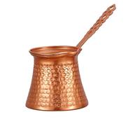 XYUERU Caffettiera turca con beccuccio versatore, pentolino for sciogliere il cioccolato, scaldalatte, teiera in rame fatta a mano, teiera in rame martellato vintage