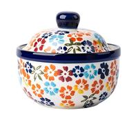 XYUERU Ciotola da dessert in ceramica in stile giapponese da 330 ml con coperchio, versatile ciotola for zuppa, riso e uova al vapore, adatta al microonde e alla lavastoviglie.(Orange)