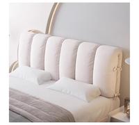 XYUERU Cuscino a cuneo for testiera, cuscino rettangolare for lettura, supporto da parete for schienale del letto, for divano letto, letto a castello, divano letto(White,150x60x5m)