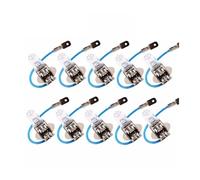 xyunluk 10 PCS Car Headlight Bulb H3 12V 24V 35W 55W 70W 100W 3200K Yellow Fog Halogen Bulb Light Car Light Lamp Car Styling Car Light Source(12V55W)