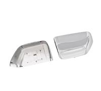 XYUOIS Compatibile con Ford per F-250 F-350 2017-2023 Copri Specchietti Retrovisori per Auto Copri Specchietti Retrovisori per Porte OEM: HC3Z-17D742-CA HC3Z-17D743-CA Mirror Copri Calotta(Chrome)