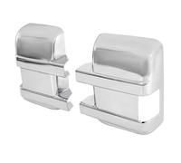 XYUOIS Compatibile con Ford per F-250 F350 F450 2008-2016 Copri Specchietto Retrovisore Laterale per Auto Guscio OEM: 7C3Z-17D742-A 7C3Z-17D743-A Mirror Copri Calotta