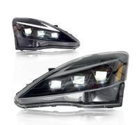 XYUOIS Faro Anteriore Auto Compatibile Con Lexus Per IS250 IS300 2006 2007 2008 2009 2010 2011 2012 Gruppo Ottico Anteriore Faro Anteriore DRL Proiettore Lente Luce