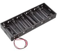 XYWHPGV 10 x 1,5 V AA batteria a molla porta clip scatola custodia cavi cavi(6b408 ee235 e0b28 2bd56 0efdf 7d22a