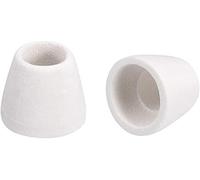 XYWHPGV 100 pezzi isolante elettrico in ceramica, perline in ceramica tubo di porcellana conica diametro 8 mm, alta temperatura max 1000 ° C per forno(27458 be2e5 aef17 de55c 54ff8 d70c1