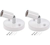 XYWHPGV 180 Gradi E14 Portalampada Portalampada Lampada da soffitto Lampada da parete 100x20mm Bianco 2 pezzi(24d81 1170b a1f6a ce2f4 87ce0 0e6e4