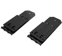 XYWHPGV 2 pezzi di metallo pieghevole triangolo cuneo fermaruota stop pneumatico antiscivolo sostenitore(122c2 f6fa1 ec9f6 bba90 a238e e2e8c