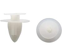 XYWHPGV 20 pezzi di plastica bianca rivetti fissaggio parafango paraurti push clip 9 mm per auto(758dd 63971 c51f9 9beb3 9edf7 6e4c2