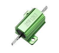 XYWHPGV 25W 12k Ohm 5% Resistenza alloggiamento in alluminio Rubinetto a vite Custodia in alluminio montata su telaio Resistore a filo Resistenze di carico Verde 1 pz(ffff0 47ee3 0e9cf 54953 a4127 e5c