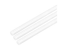XYWHPGV 3 pezzi di plastica tonda asta 3/16 pollici di diametro 20 pollici lunghezza bianco (POM) aste di poliossimetilene barre tonde di plastica di ingegneria (4,5 mm)(1721c a7208 12e41 0f77a 992a9