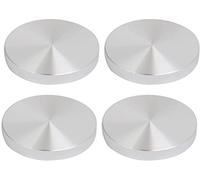 XYWHPGV 4 pezzi 75 mm diametro 10 mm spessore vetro hardware tavolo disco in alluminio con vite M8x40 mmmm(a4226 dd926 ef604 38b55 9264d d427b