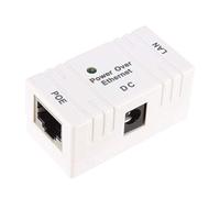 XYWHPGV 4 pz POE Iniettore Splitter POE Combinatore Separatore DC 5-48V Power Over Ethernet Adattatore Modulo di Alimentazione Bianco(83ac3 41f77 79e2a ebd81 938b5 ac9cb