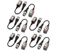 XYWHPGV 5 paia 1 canale trasmettitore passivo CCTV Video Balun Transceiver Adattatore BNC maschio 2000Ft(7b59d 258e6 5a7e8 b53c8 5b737 66be8