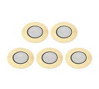 XYWHPGV 5 pezzi dischi piezoelettrici 41mm pickup acustico elemento trasduttore trigger cicalino cbg chitarra(2c0ea 0a402 386b4 58d0a a86e3 897d3