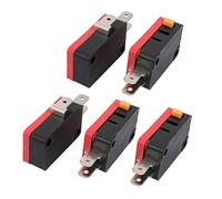 XYWHPGV 5 pezzi SPDT 1NO 1NC 3 pin pulsante momentaneo micro interruttore di finecorsa(6c89b c6bbf 7f244 ee4f0 00edf 6d5df