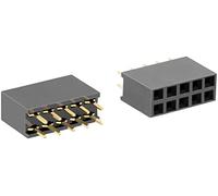 XYWHPGV 50 Pz 2,54 mm Passo 2x5 Pin Doppia Connettore Dritto Femmina Pin Header Strip Presa Scheda PCB PCB(e83ac 5759e 6e7d5 2d20f 1b7d0 d9729